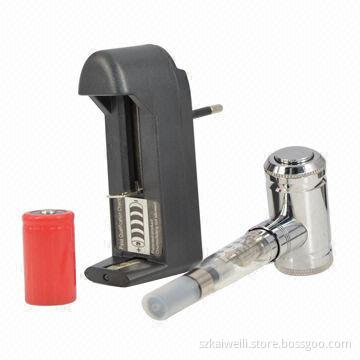 Hot-selling Pipe-shaped mod Electronic Cigarettes with 1,100mAh Dry Battery